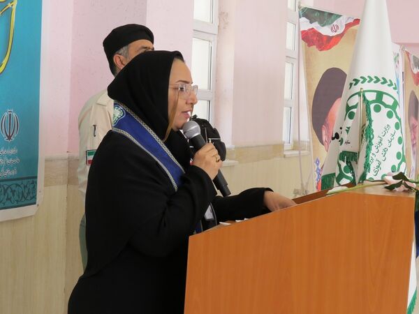 اردوی تمشک دختران بجنورد در اردوگاه شهید چمران 