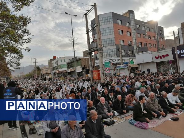  نماز عید فطر در شهرستان آبیک