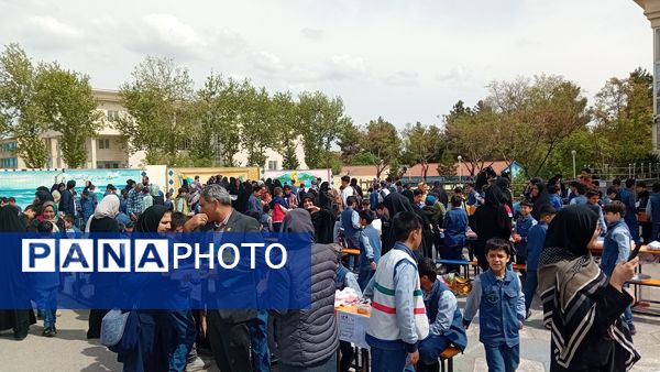 جشنواره غذا و صنایع دستی در دبستان امام حسن (ع) مصلی نژاد