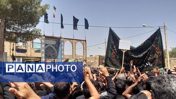 روز هشتم محرم دسته روی هیئت جانثاران ابوالفضلی روستای فدافن