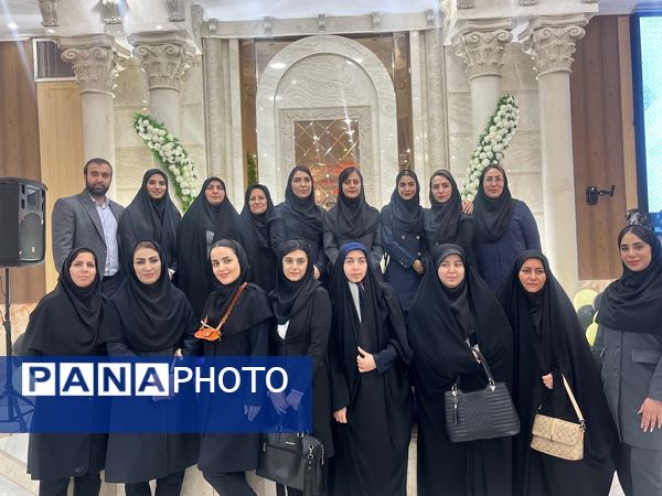 همایش هفته معلم شهرستان آبیک 