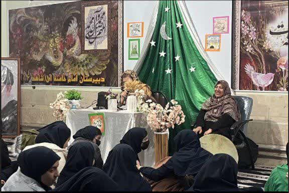 عید مبعث در دبیرستان شاهد 16