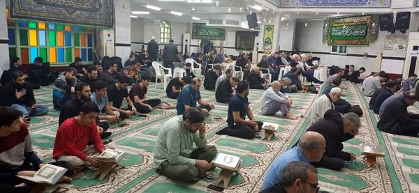 برگزاری اعتکاف دانش‌آموزی در مسجد رسول اکرم (ص)