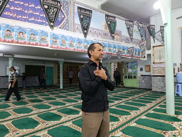 عزاداری سالروز شهادت امام حسن عسکری (ع) در مسجد صاحب‌الزمان آشخانه
