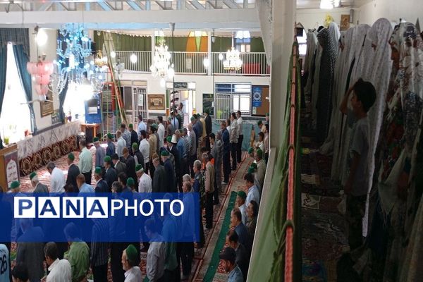 نماز عبادی سیاسی جمعه در شهر بار 