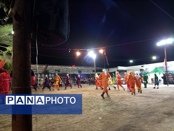 اجرای دوباره تعزیه در پشت علی‌آباد میناب