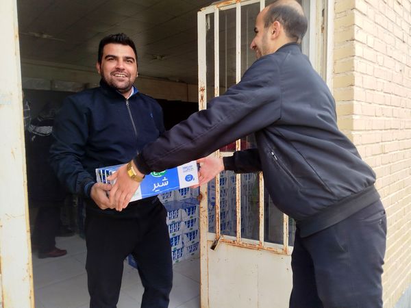 اولین توزیع شیر رایگان در مدارس ابتدایی شهرستان فاروج 