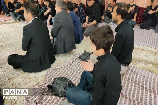 مراسم عزاداری شهادت امام جعفر صادق علیه السلام در حسینیه شهربار