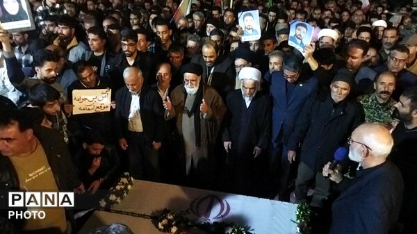 شهدای حادثه شهرک صنعتی خیام  در نیشابور تشییع شدند-۱