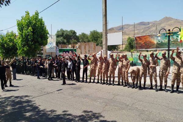 تجدید عهد جاماندگان اربعین با سیدالشهدا(ع) در هوراند