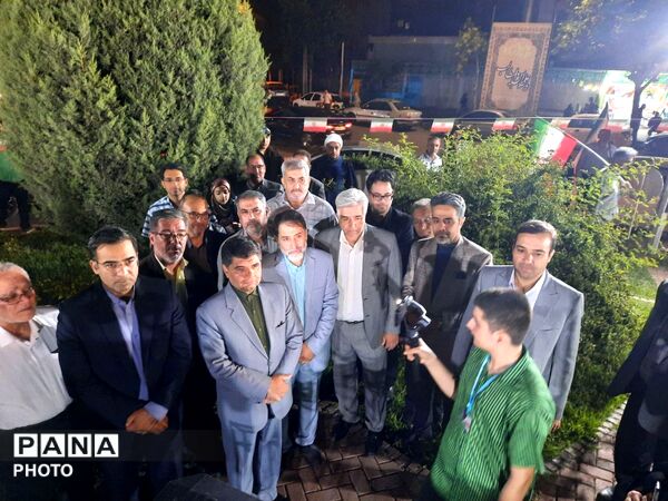 حضور فرماندار مشهد در جشن عید غدیر در میدان دانشجو