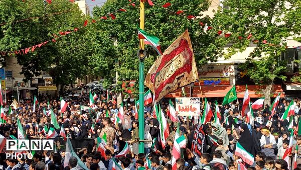 هم‌پیمانی مردم در خرم‌آباد؛ گردهمایی لشکر جانفدا