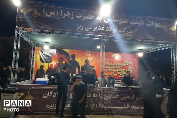 جاماندگان اربعین در نی‌ریز