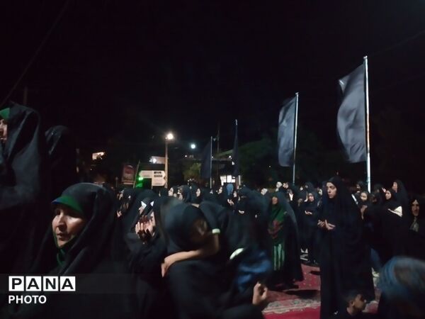 شب عاشورا به نام  و یادحسین در شهر بار