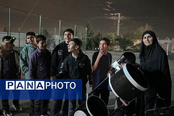 اردوی درون مدرسه‌ای شگفتی‌های آسمان شب پژوهش‌سرای دانش‌آموزی کاوش کهریزک 