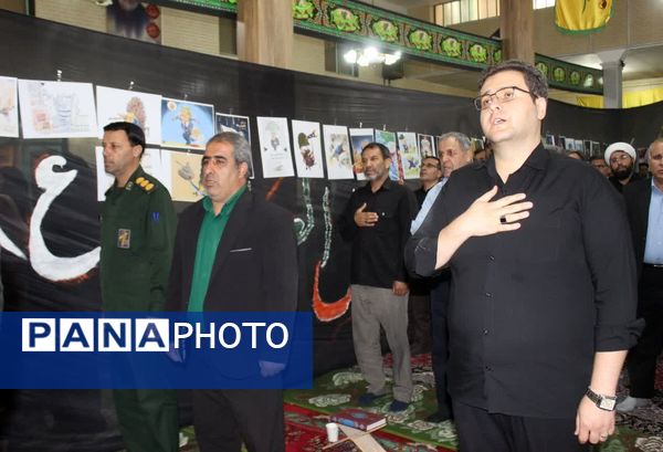 ادای احترام به حماسه‌سازان مقاومت؛ مراسم چهلم شهدای جنگ ۱۲ روزه در ملکان