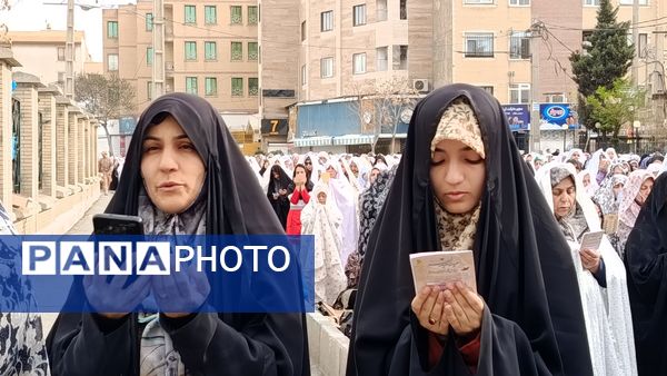 تجلی وحدت و همدلی در صفوف نماز عید فطر ملارد