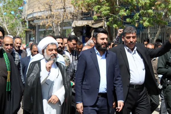 حضور پرشور مردم جوادآباد در راهپیمایی روز قدس 