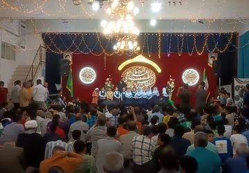 جشن میلاد امام هشتم در نیشابور 