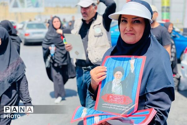 تهران از لنز دوربین خبرنگاران پانا شهرستان قدس در سوگ رهبر شهید انقلاب