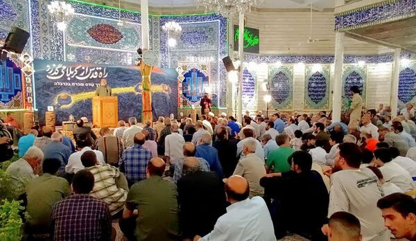 یادواره و افتتاح آستان شهدا در مسیر ایثار