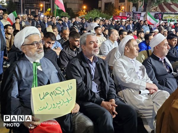 تجدید میثاق مردم سنندج با آرمان‌های انقلاب