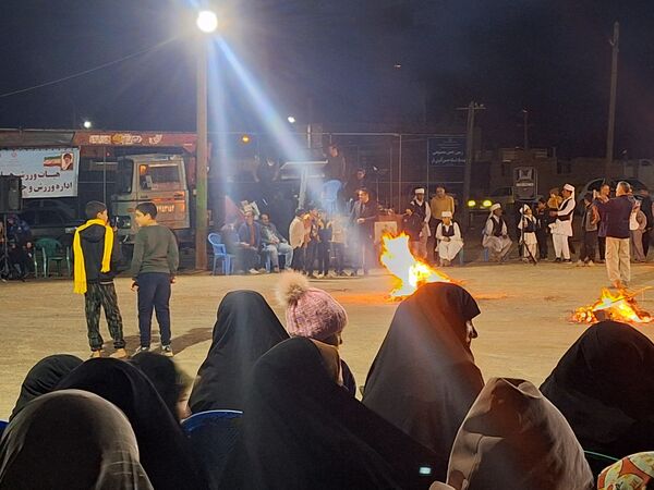 آیین چهارشنبه سوری اصیل در گناباد 