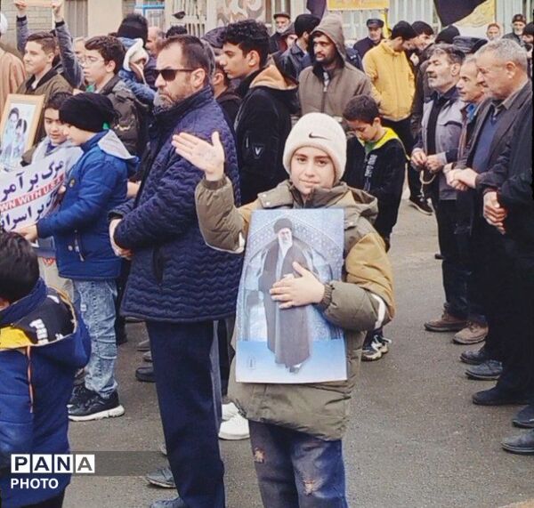 حضور باشکوه مردم روستای انوج در راهپیمایی روز جهانی قدس