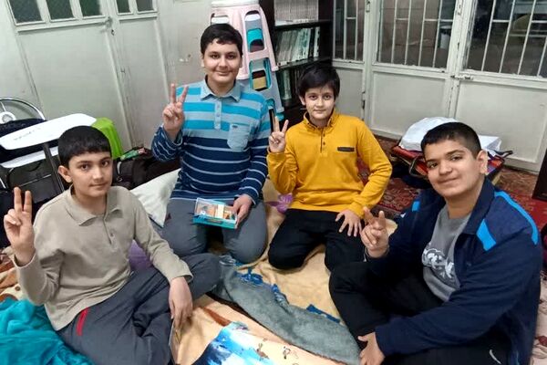 حضور دانش‌آموزان ناحیه 2 شهرری در مراسم اعتکاف دانش‌آموزی 