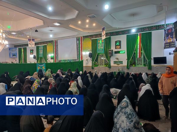 قاب پانا میزبان جشن ولادت امام زمان(عج) در مسجد خاتم پیامبران 