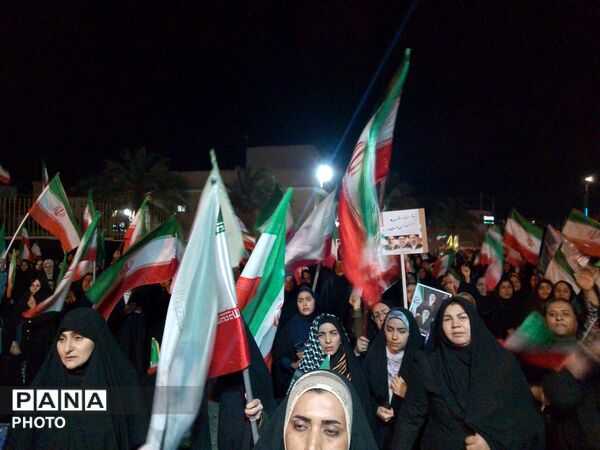 حضور مردم همیشه در صحنه حاضر شهرستان کهنوج و ایجاد حماسه‌ای دیگر