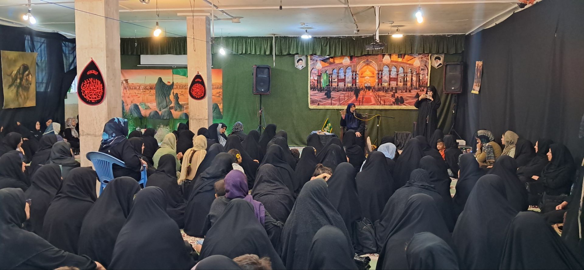 همایش سه ساله‌های حسینی در شهرستان سامان