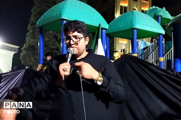 تجمع مردمی شهر صباشهر همزمان با مراسم شام غریبان  