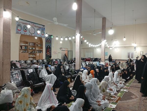برگزاری مراسم اعتکاف در مسجد اعظم دارالقرآن امام خمینی نیشابور 