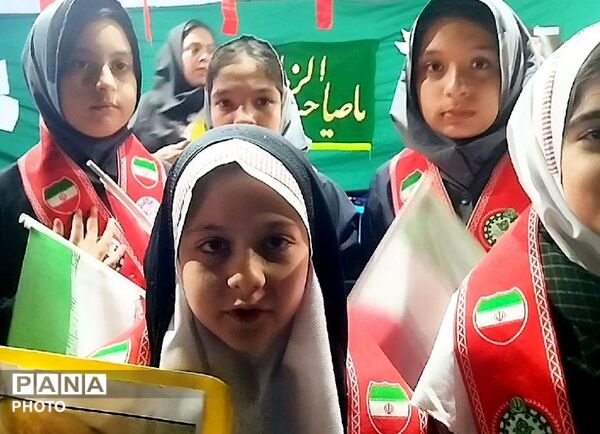 مراسم چهلم شهدای میناب در فردیس 