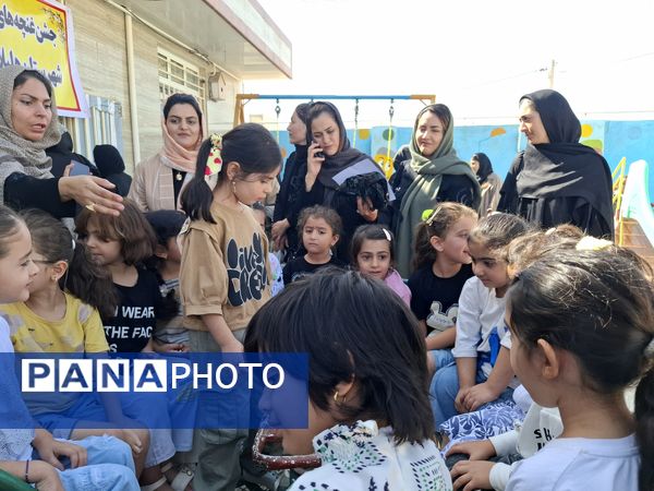 جشن غنچه‌ها برای نوآموزان پیش دبستانی شهرستان هلیلان