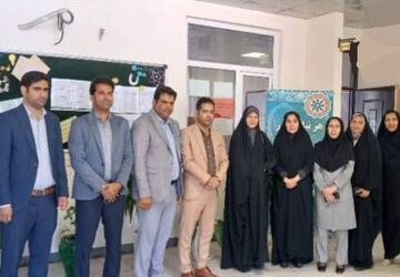 گردهمایی مدیران سمپاد در گلزار شهدای دانش‌آموز میناب