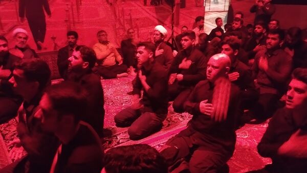 مراسم ترحیم شهادت شهید سید حسن نصرالله در خلیل‌آباد 