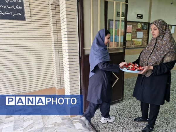 جشن روز جهانی دختر در دبیرستان بهار آزادی قائمشهر