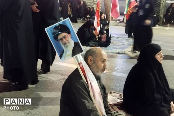 استمرار بی‌پایان در نیشابور؛ شب صد و بیست و هشتم عزای رهبر شهید_2