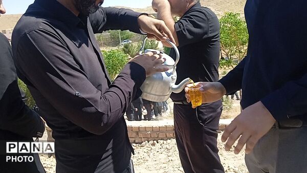 مراسم ختم شهید مصطفی حسینی در روستای سید آباد 