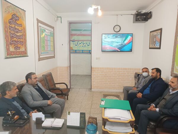 افتتاح کتابخانه دبیرستان جماران ناحیه پنج 