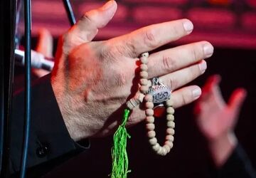 شور حسینی نوجوانان خنج در سوگواره «احلی من العسل»
