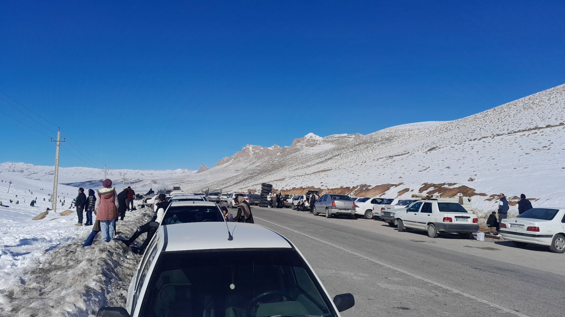 بارش سنگین برف در بن؛ رکورد تازه زمستان