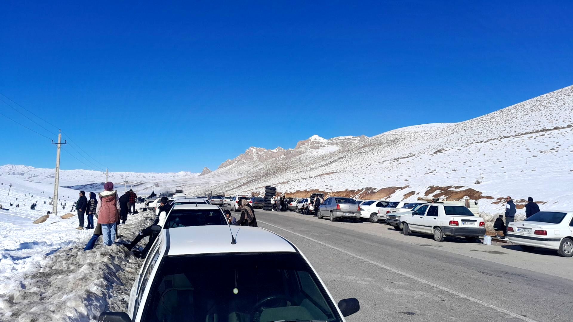 بارش سنگین برف در بن؛ رکورد تازه زمستان