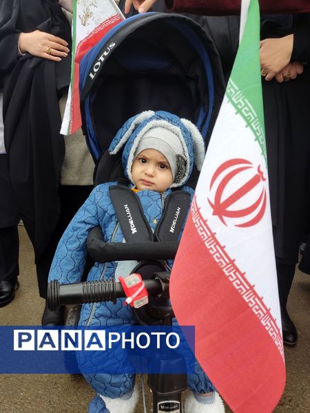 راهپیمایی 22 بهمن راز جرگلان 