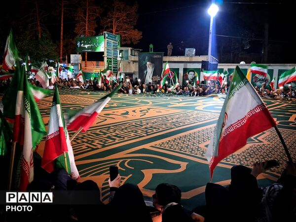شصتمین شب از اجتماع با شکوه مردم ولایت مدار شهرستان کاشمر 