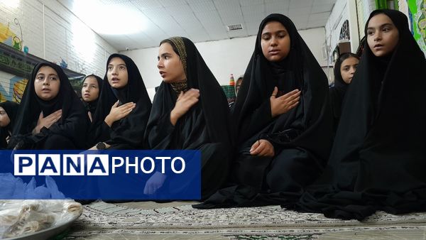 عزاداری دختران احلی من العسل به مناسبت شهادت حضرت رقیه(س)