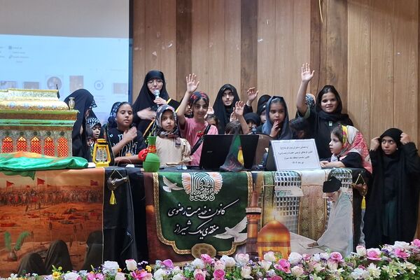مراسم عزاداری دختران امام رضا (ع) ناحیه ۳ شیراز