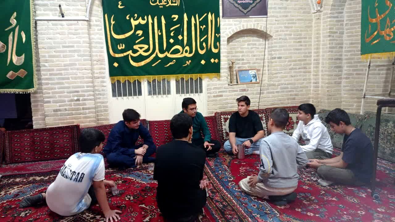 جوانان مشکات‌الزهرا نقشه «جهاد فرهنگی» را در سنگر «حاج سرتیپ» ترسیم کردند